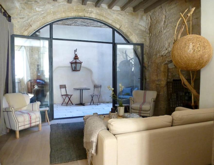Апартаменты Le Loft Des Antiquaires, Л'Иль-сюр-ла-Сорг Экстерьер фото